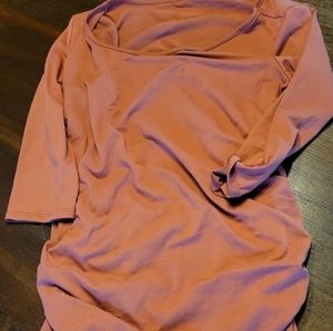 Long maternity dress